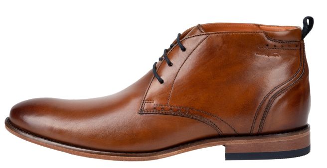 Cognac veterschoen Hercules