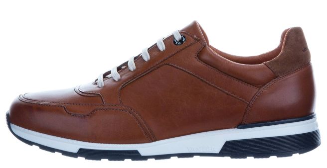 Licht cognac sneaker Positano